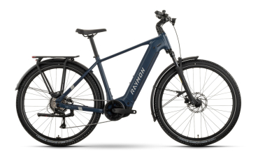 E-Bike Pedelec Raymon "Tahona Pure" Diamant - azzuroblue